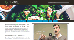 Desktop Screenshot of changealberta.net